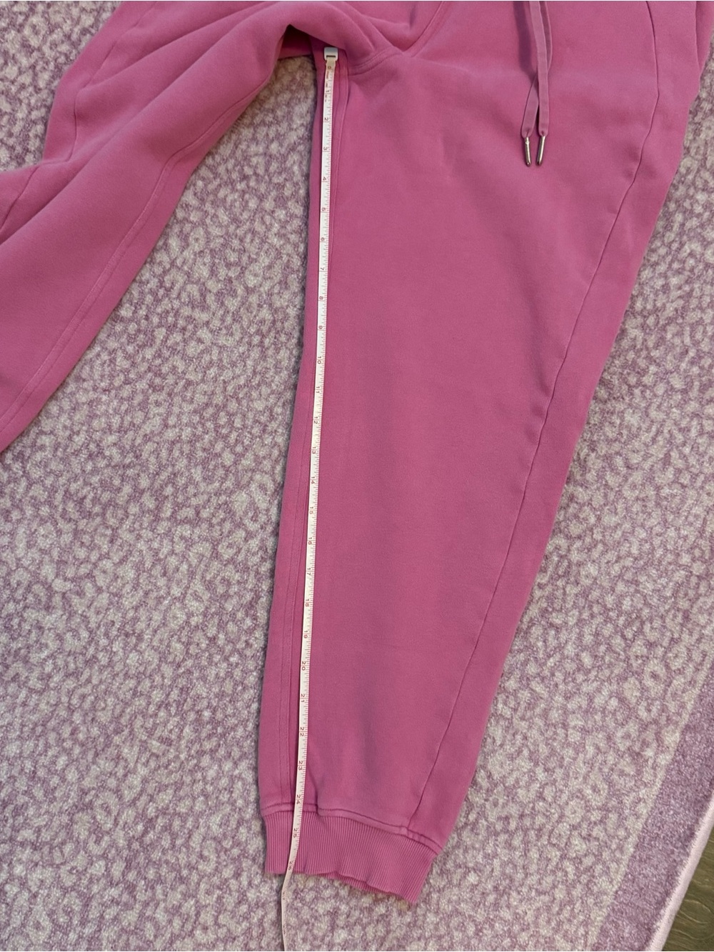 Scuba High-Rise Jogger Full Length - Pink Blossom - Size 10 - Picture 6 of 8
